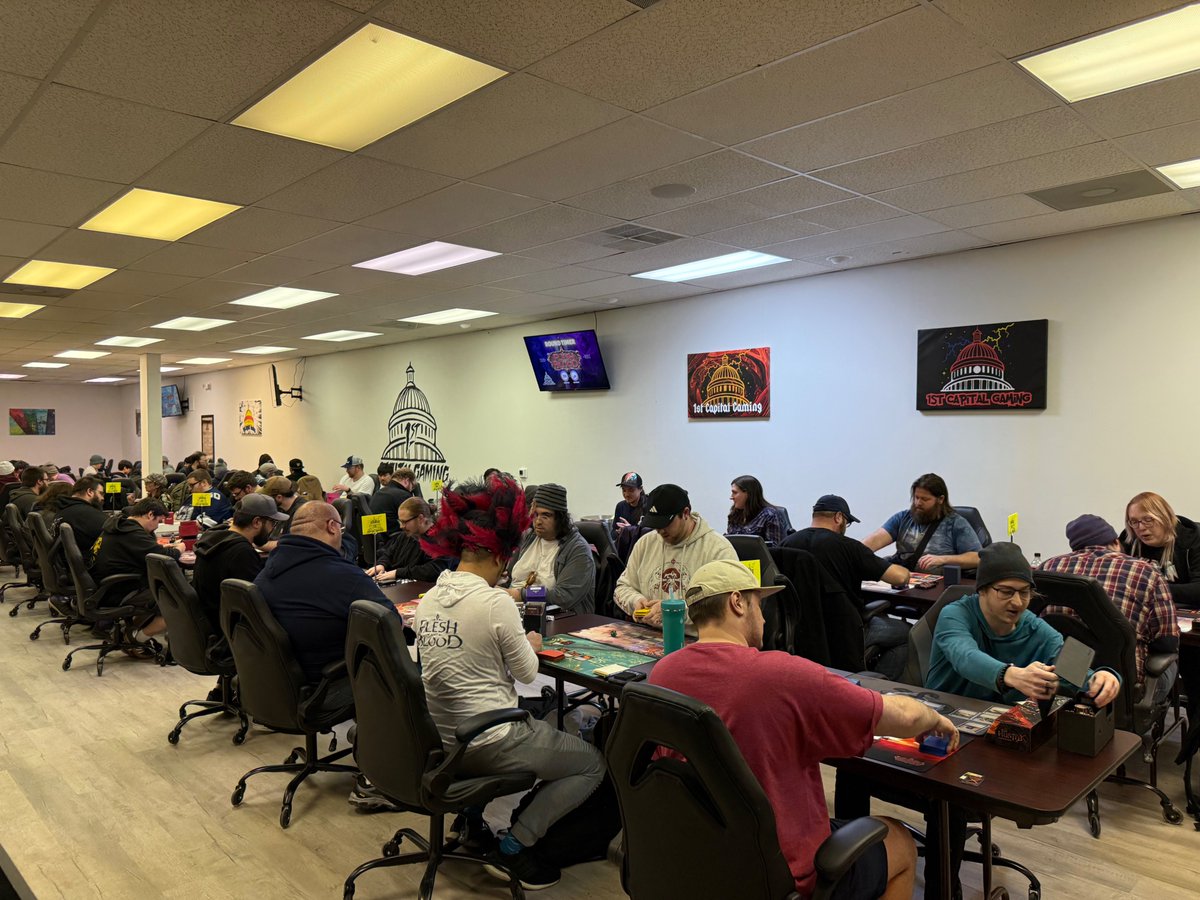 Thank you to everyone that came out! We had about 60 players. #FAB #MTG #ONEPIECTCG