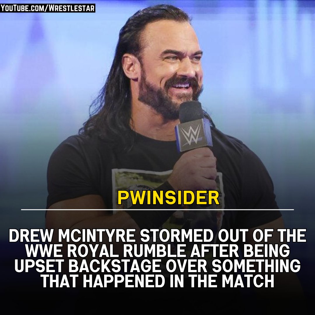 Andrew_Ravens's tweet photo. Drew McIntyre wasn't happy. #WWE #RoyalRumble https://t.co/EquWw0ig4g