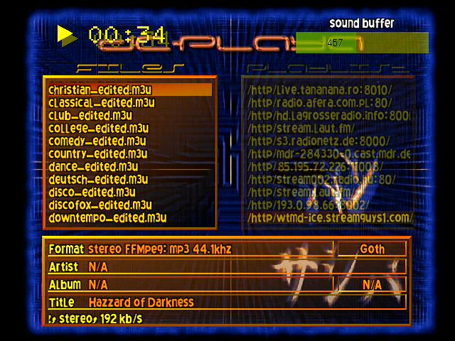 ___delux's tweet photo. A sneak peak of a new build of DcPlaya with over 500 radio stations, move over Spotify a BBA is a better investment then monthly streaming payments. @timeportals @Spotify https://t.co/i5Sg3rYtJj