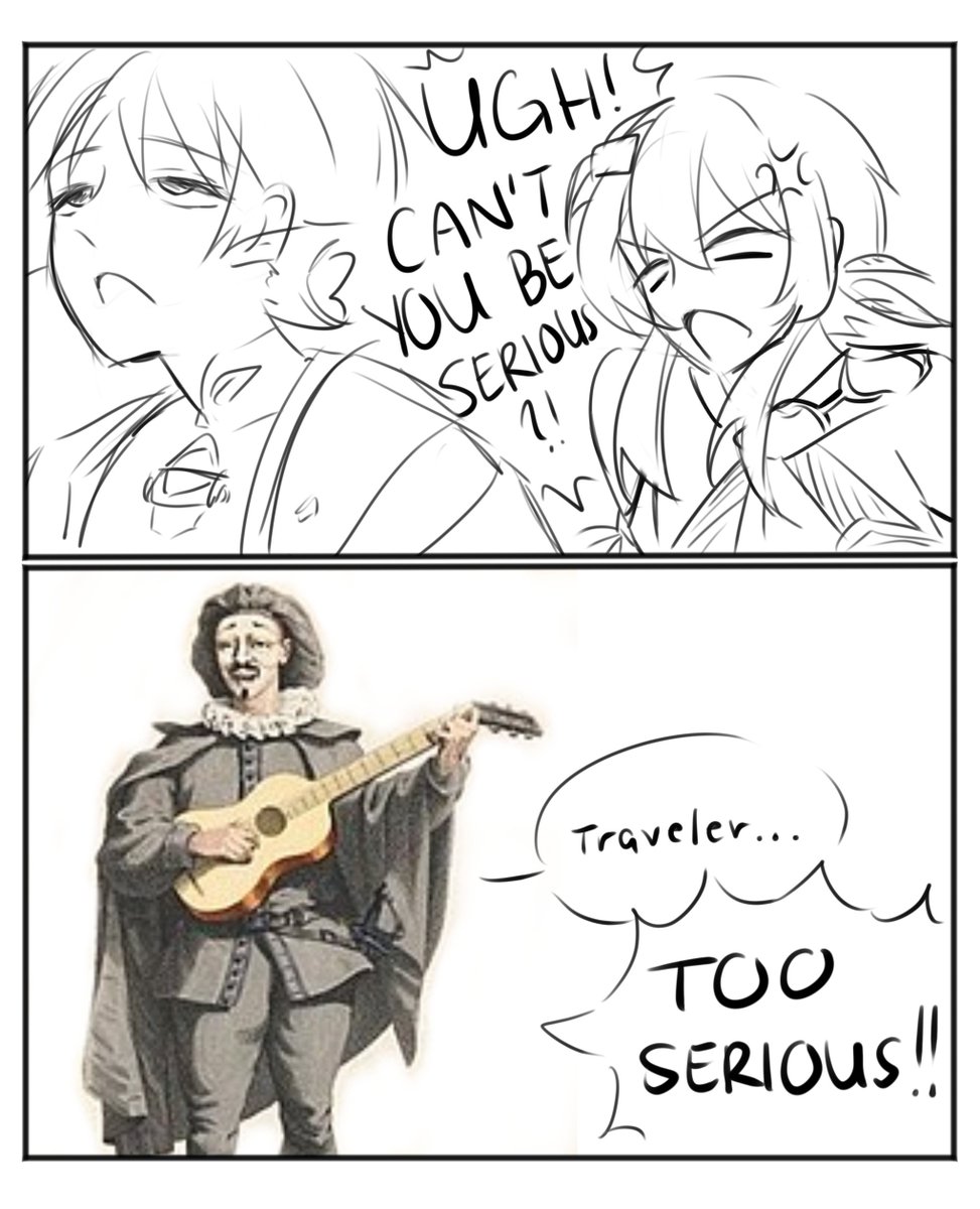 nichijou_ao's tweet photo. i might've laughed a lil #scaramouche https://t.co/OpGMR0BLeq