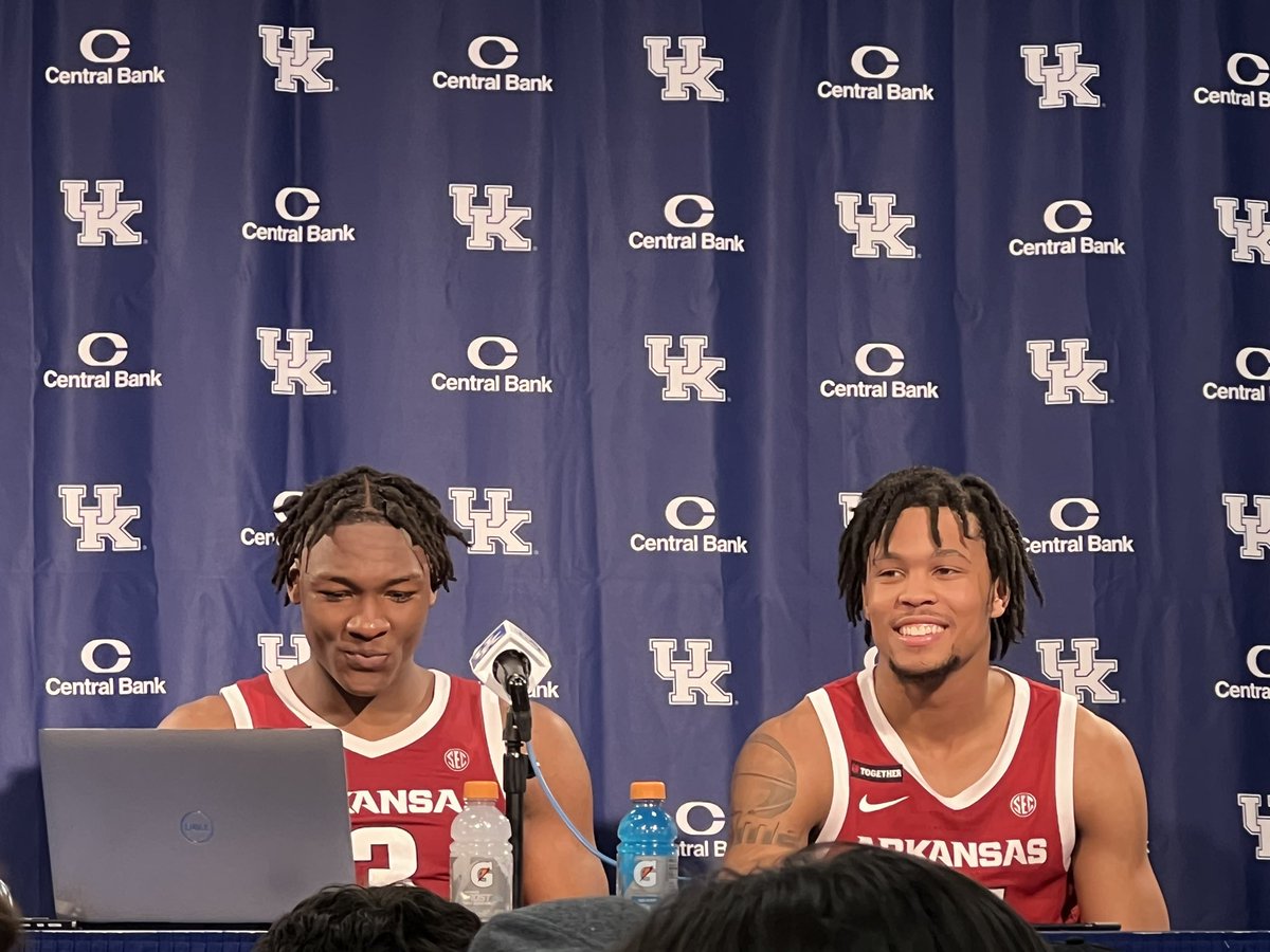 JackPilgrimKSR's tweet image. No surprise Cal sent these two out to do postgame media.