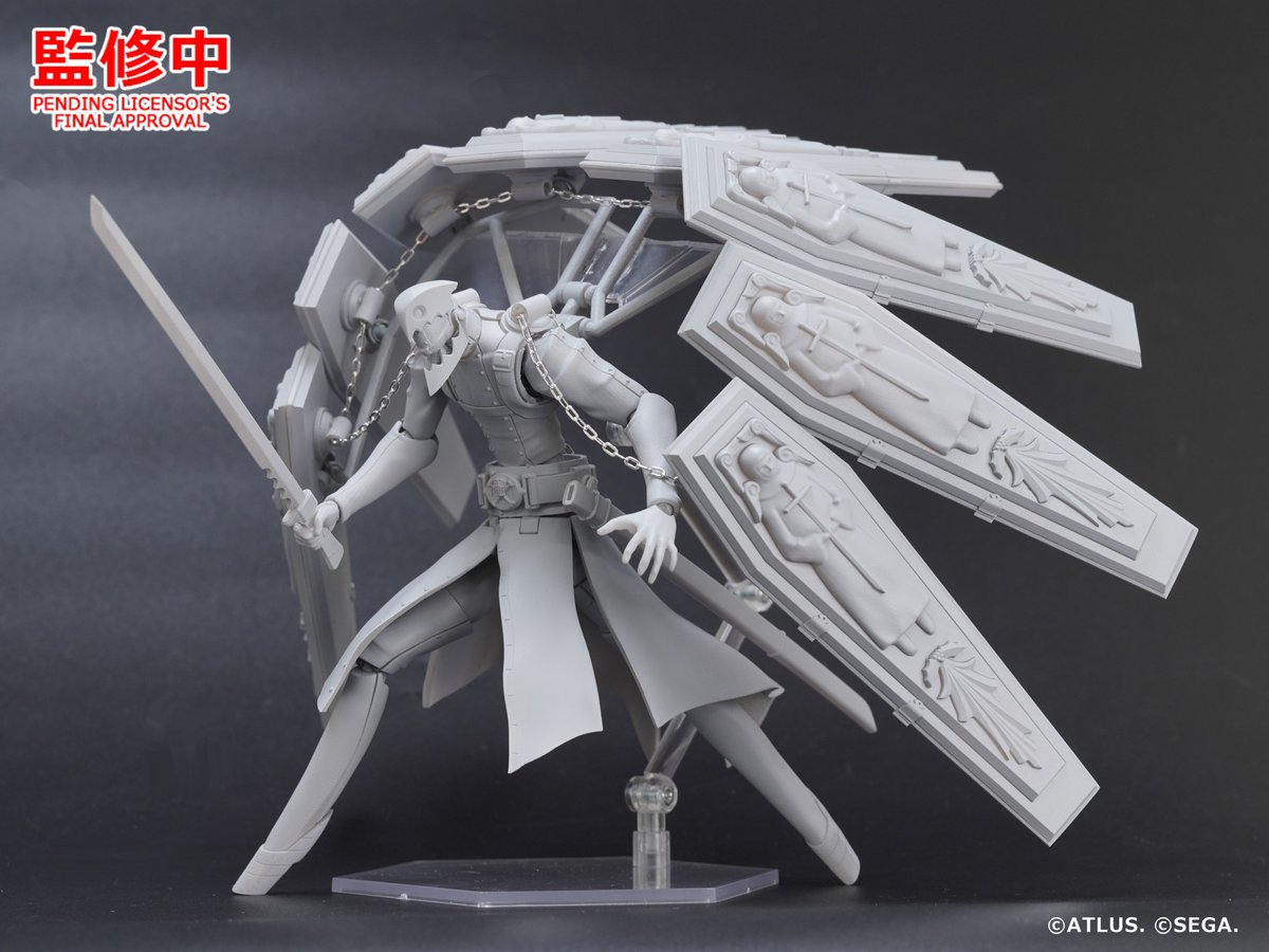 P3 ペルソナ3 タナトス　プラモデル　PLAMATEA