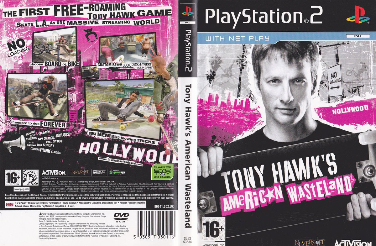 sk8erbwoy's tweet image. Tony Hawk American Wasteland (2005)