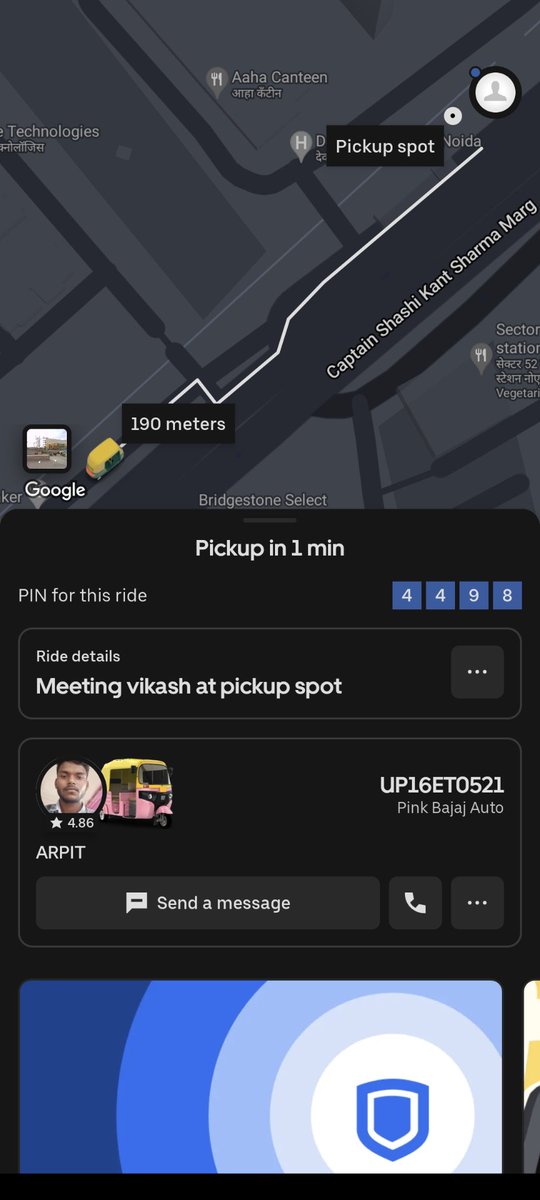 vatan sinha (@555subham) on Twitter photo Hello <a href="/Uber_India/">Uber India</a>
I book auto from noida sec 52 metro to achheja dheeraj jha marg . He didn't drop me at my location infact dropoff me 3 km away after my many requests he didn't want to listen me . Plz fix this issue. Hello <a href="/Uber_India/">Uber India</a>
I book auto from noida sec 52 metro to achheja dheeraj jha marg . He didn't drop me at my location infact dropoff me 3 km away after my many requests he didn't want to listen me . Plz fix this issue.
