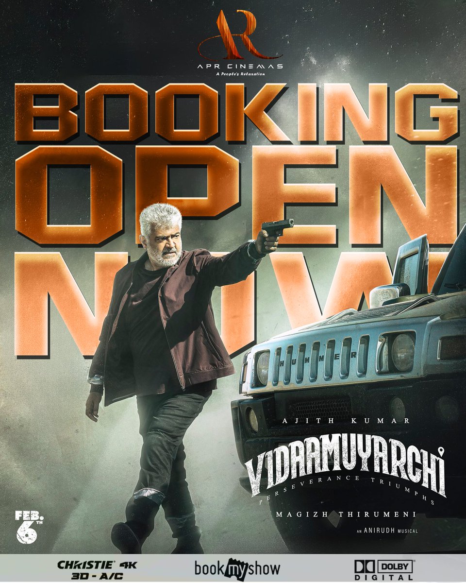 #VidaaMuyarchiBookings