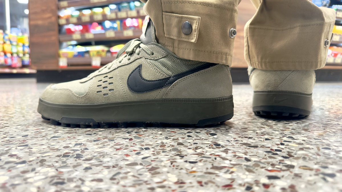 #BHMKOTD #BHMKOTD25 @jerlisa_nicole

Feb 1st, 2025 - Let’s Work

Nike C1TY "Surplus"
$100 • FZ3863-300
Light Army/Cargo Khaki/ University Gold/Black

From in the showroom selling cars, to volunteering, to helping a friend move some furniture, the C1TY sneaker has been my go to.