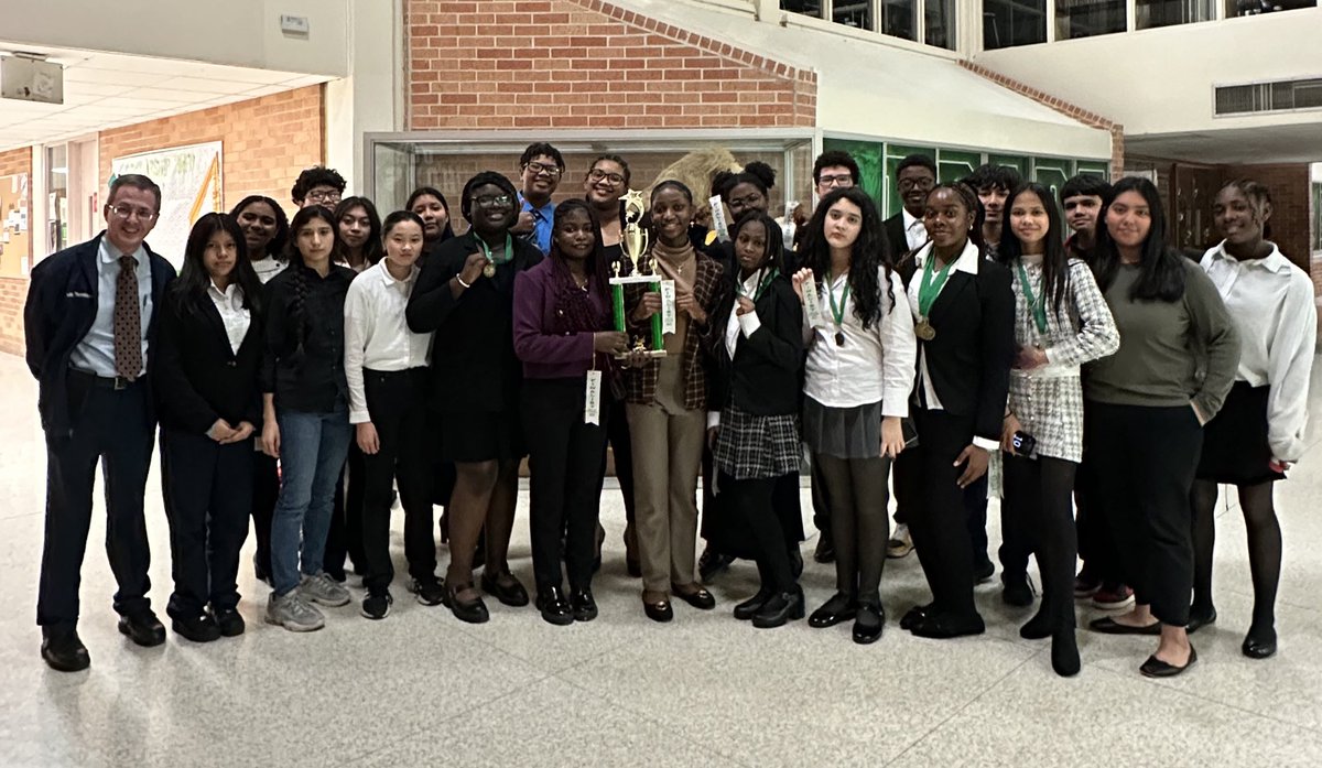 Congratulations to the Olle Speech and Debate Team for finishing 2nd at the Spring High School Speech Tournament. 17 entries reached the final round, with five 1st place finishes and three 2nd place finishes. Our fifth sweepstakes trophy this year! <a href="/OlleMightyOwls/">Olle Middle School</a> <a href="/aliefFineArts/">Alief ISD Fine Arts</a>