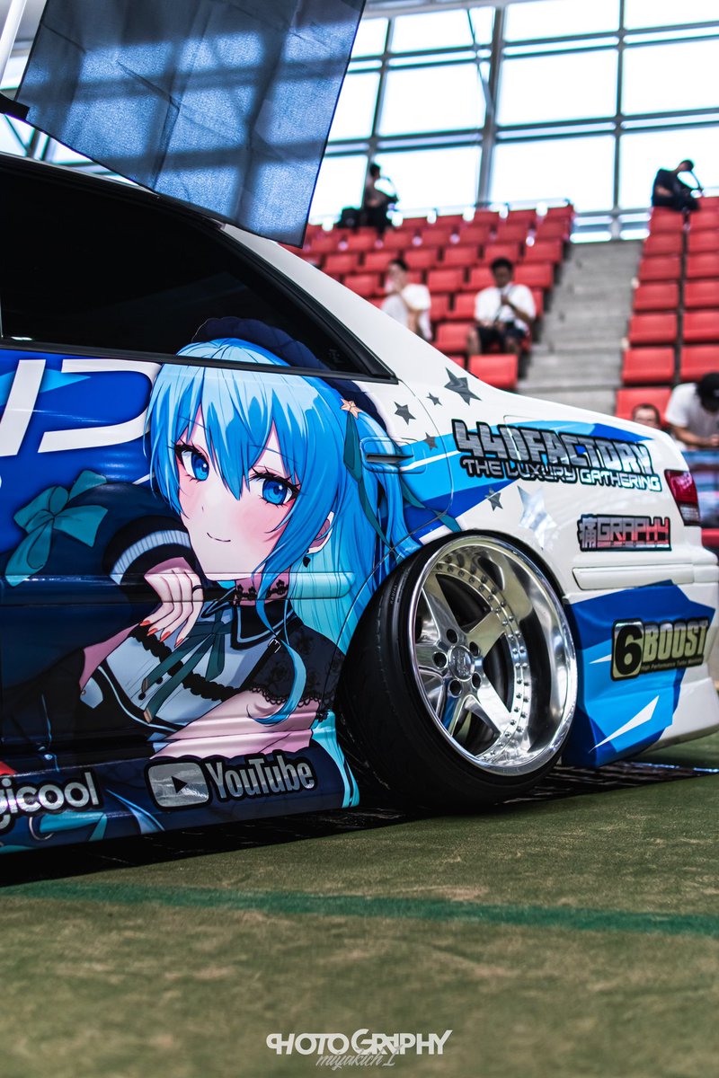 #全日本痛車はかっこいい選手権2025
あくすいてぇてぇ