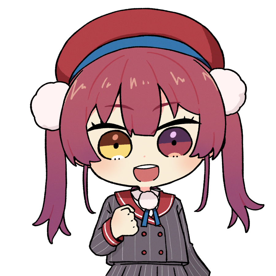 宝鐘マリン 「とうか 」|honmirinのイラスト
