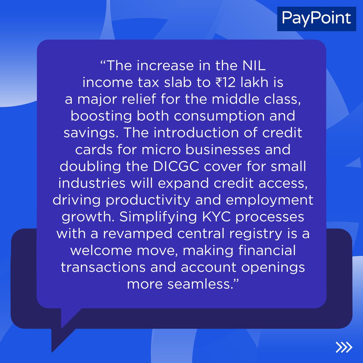 PayPoint India tweet media