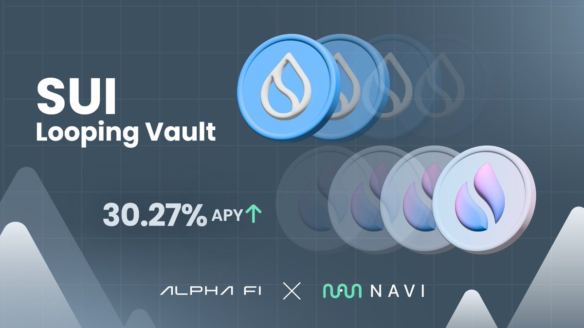 AlphaFiSUI's tweet image. One click, multiple loops

Turn your $SUI into a looped position with $stSUI
The most optimized SUI yield strategy