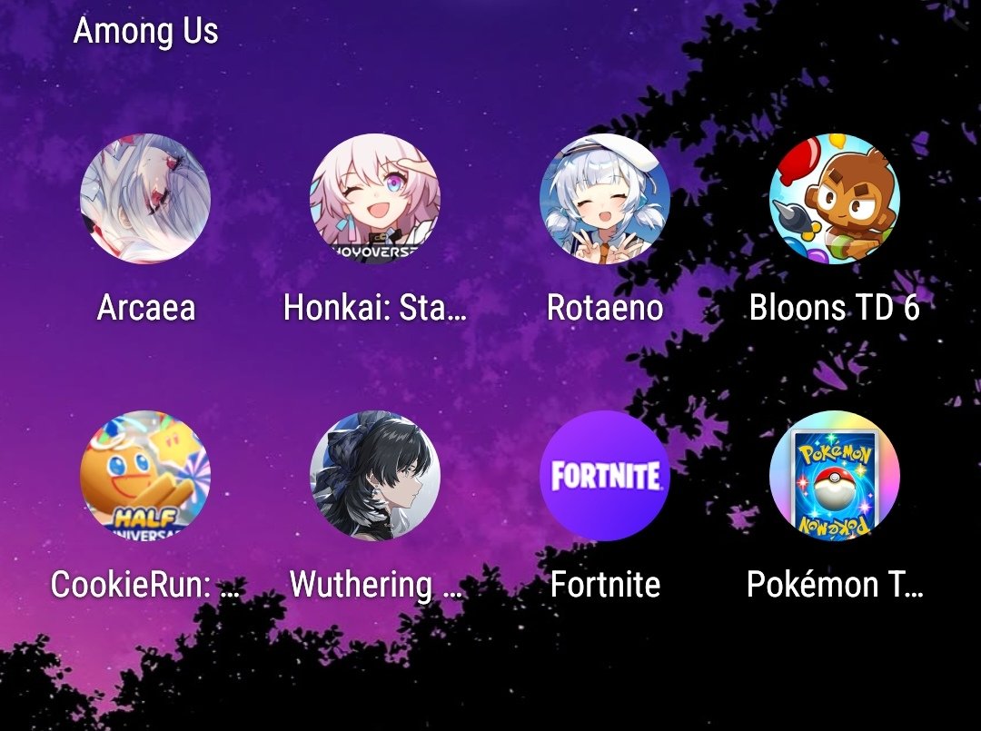 These are the games on my phone.
I think I have a problem.