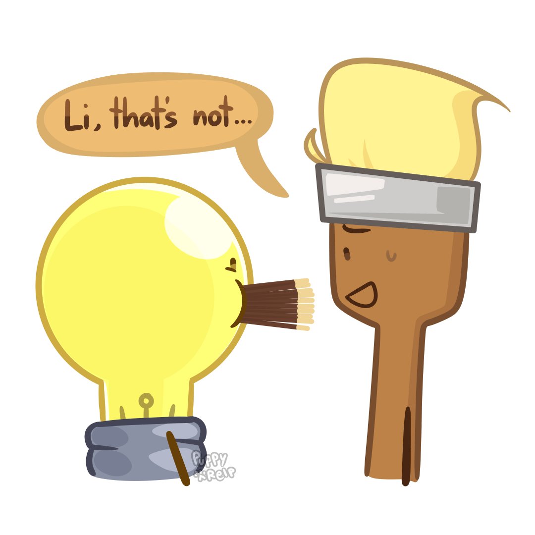 puppyrelp_'s tweet image. It's February!! You know what THAT means!!!!!!!

#inanimateinsanity #lightbrush