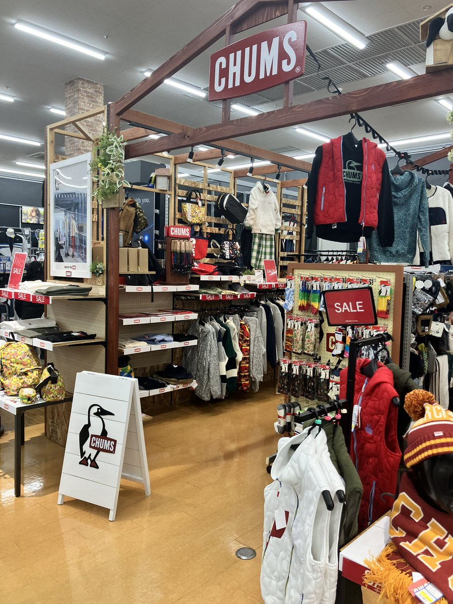 hndmsr0317's tweet photo. 近くまできたので😁
チャムスコーナーと
ちょっと安くなってた✌️
#ヒマラヤ上里店
#チャムス
#SOTO
#CBTOUGH https://t.co/fbEzkeE9OA