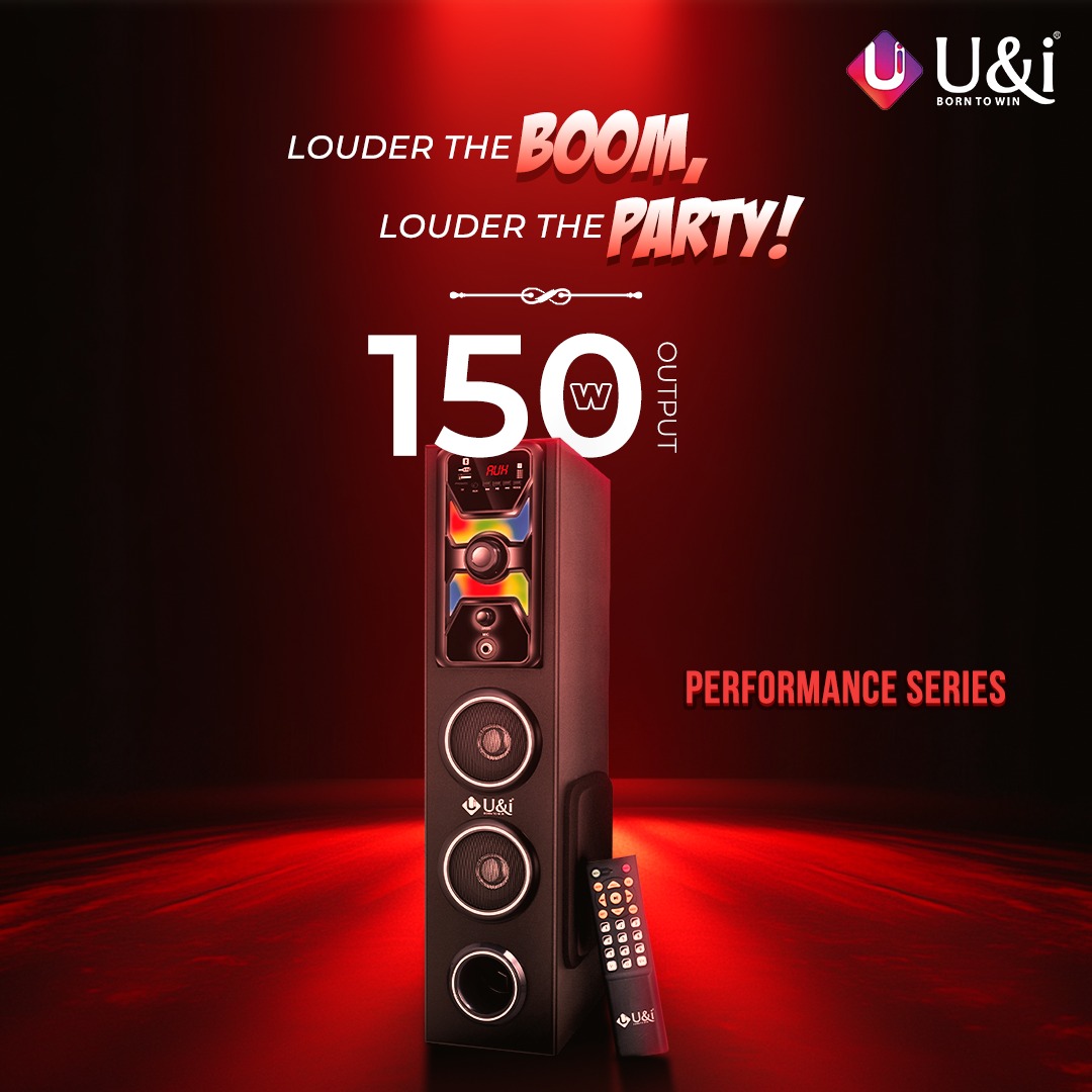 Why follow the beat when you can lead it? With the remote in your hands, take command of every note, control your sound &amp; elevate the experience, effortlessly.

#Uandiworld #Uandispeakers #Uandiproducts #PerformanceSeries