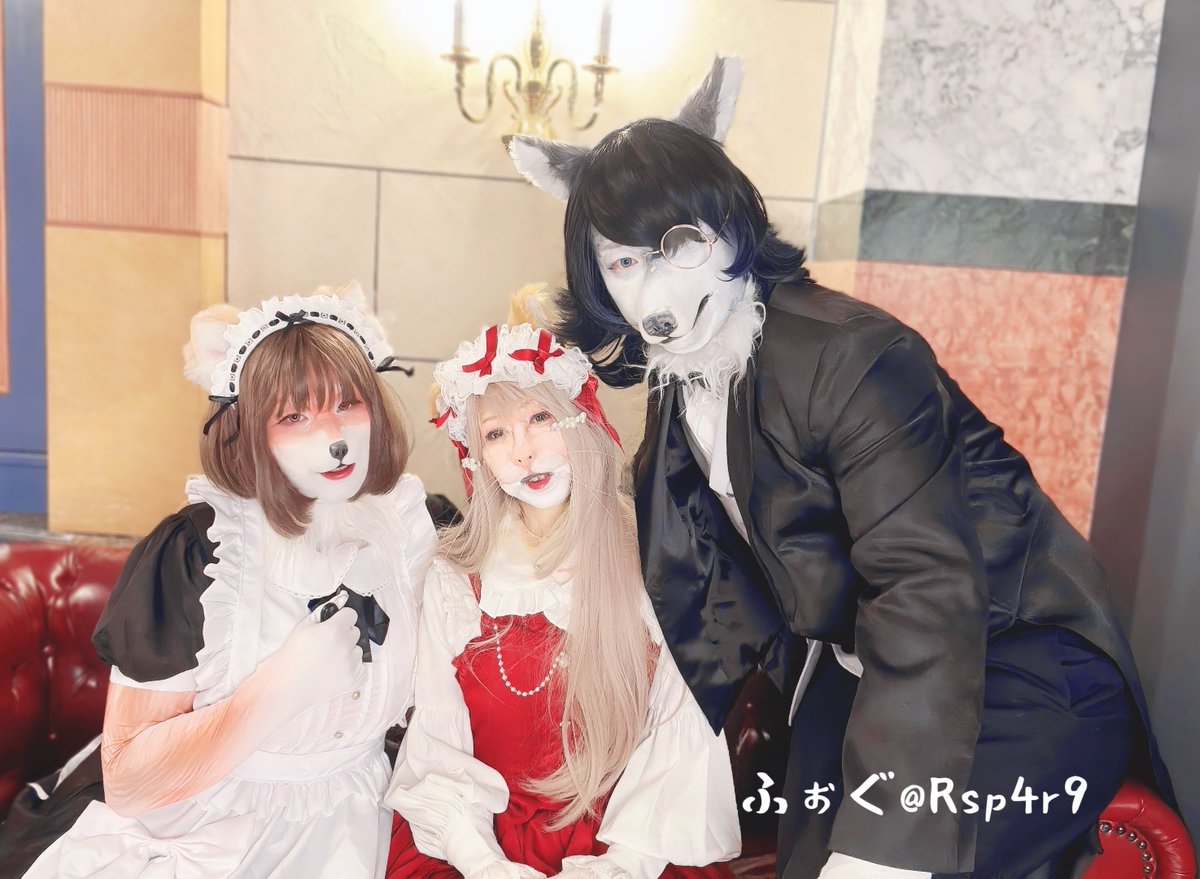 Rsp4r9's tweet photo. 仲直りしました。よかったね☺️

おしまい

#コスプレ https://t.co/wHGfNILLD9