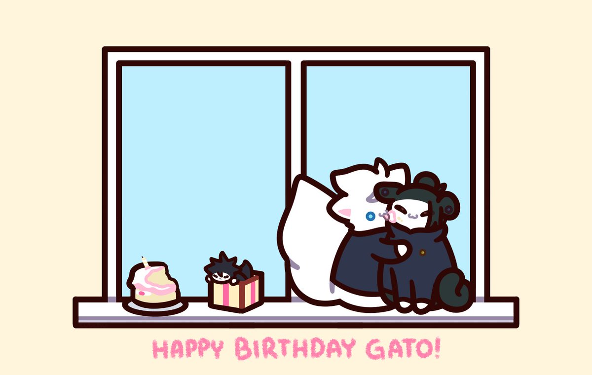 Happy birthday, Gato! 🎂🎁