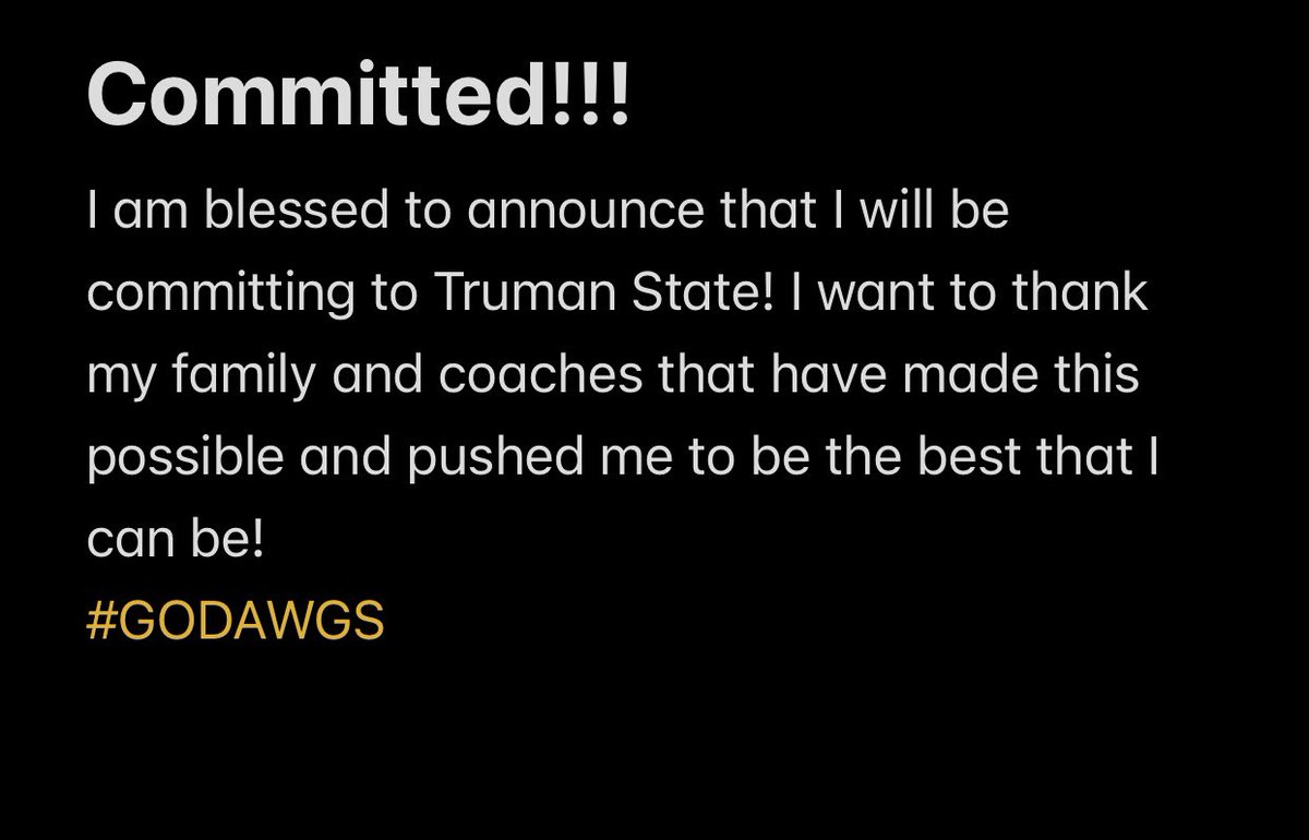 #Committed 

<a href="/LukeOLaughlin_7/">Luke O'Laughlin</a> <a href="/ChrisDuerr/">Chris Duerr</a> <a href="/SSCoachWilt/">Rob Wilt</a> <a href="/SchuckSports/">Matt Schuckman</a>