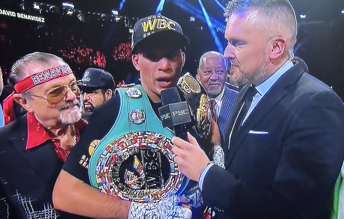 David Benavidez (30-0-0) 🇲🇽 ganador por decisión unánime #BenavidezMorrel