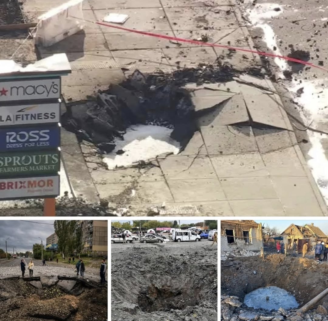 The top picture is Philly, and the bottom 3 are from missiles