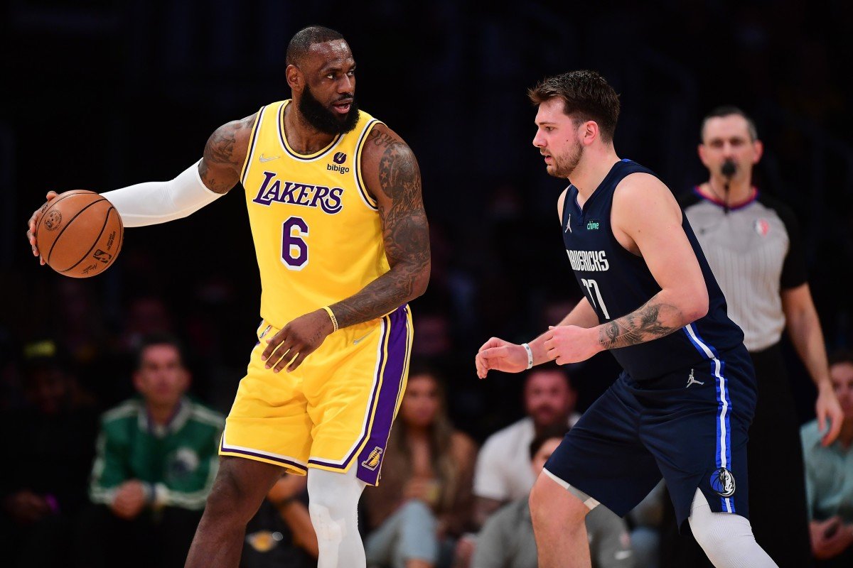LeBron and Luka are teammates.

What just happened?
