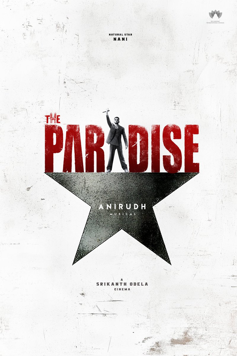 SLV Cinemas (@slvcinemasoffl) on Twitter photo The beats of Hyderabad will resonate all across the globe 💥💥🎼
#TheParadise is a ROCKSTAR <a href="/anirudhofficial/">Anirudh Ravichander</a> musical ❤️🔥
Natural Star <a href="/NameisNani/">Nani</a> in a <a href="/odela_srikanth/">Srikanth Odela</a> cinema. Shoot begins soon 🔥
<a href="/sudhakarcheruk5/">sudhakar cherukuri</a> <a href="/TheParadiseOffl/">THE PARADISE</a> The beats of Hyderabad will resonate all across the globe 💥💥🎼
#TheParadise is a ROCKSTAR <a href="/anirudhofficial/">Anirudh Ravichander</a> musical ❤️🔥
Natural Star <a href="/NameisNani/">Nani</a> in a <a href="/odela_srikanth/">Srikanth Odela</a> cinema. Shoot begins soon 🔥
<a href="/sudhakarcheruk5/">sudhakar cherukuri</a> <a href="/TheParadiseOffl/">THE PARADISE</a>