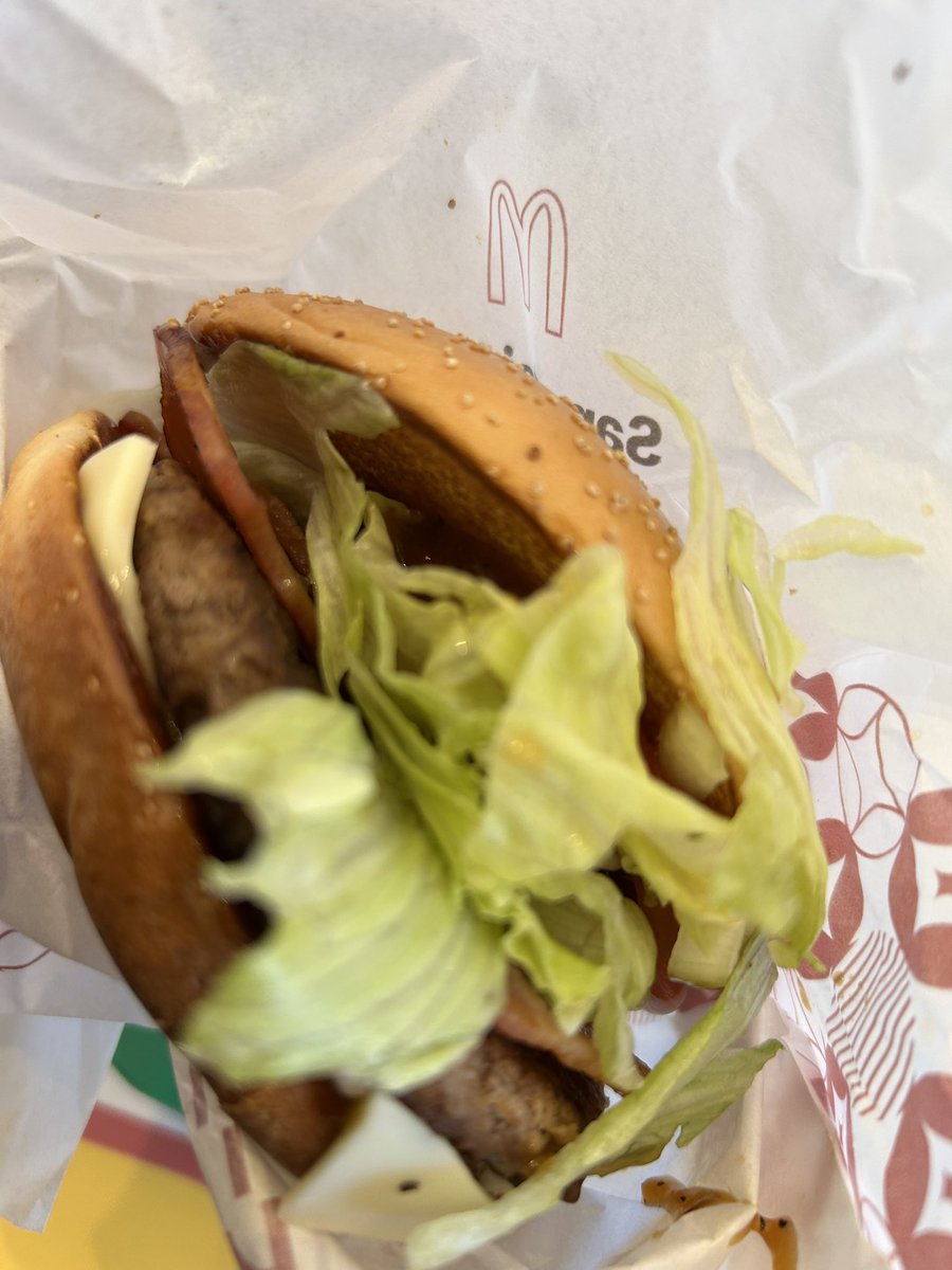 寒いので寒ライマック🍔