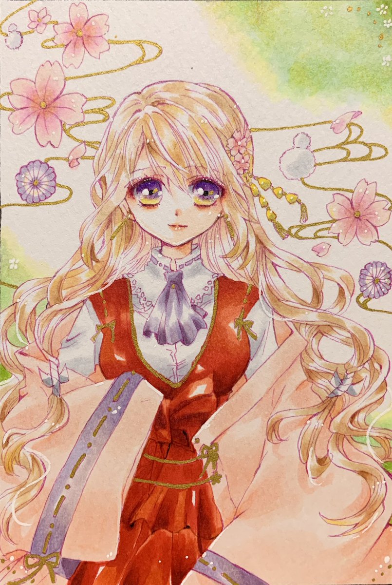 umeboshitter's tweet image. 大体コピックで女の子描いてます。

 #刺さる人に届け一次創作祭り