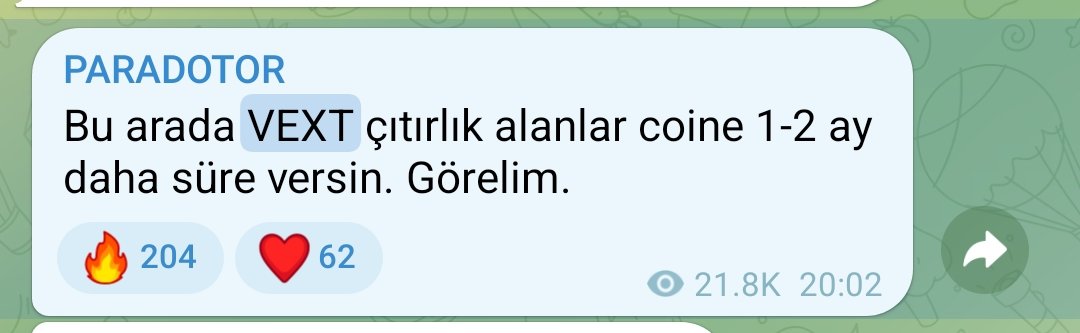 KriptoWhistle's tweet photo. 5) #Vext coin
İlk paylaşım 8 Şubat 2024
Boş boş hedef veren tweet
5 Mart'ta 2 ay süre istiyor.
Paylaştığı fiyattan sonra coin hiçbir zaman %25 üstüne bile çıkamıyor.
Sonuç: 0.27$'dan 0.0076$'a düşüyor. (-%97)
100$ para yatırsaydınız en iyi ihtimal 3$ paranız kalıcaktı. https://t.co/VBTrfp7PGe
