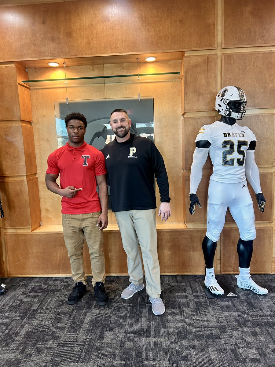 Had a great visit at UNCP today. Shoutout and thanks to Coach Hall &amp; Coach Harris. You guys are a class act. 

<a href="/Cedbusiness11/">Cedric Jordan Jr. C/O (‘25)</a> <a href="/CoachHallUNCP/">Mark Hall</a> @harrisBcoachin <a href="/UNCP_Football/">UNCP Braves Football</a> <a href="/coachjamison1/">BJ Jamison</a> <a href="/DMTherrellFB/">Therrell Football</a>