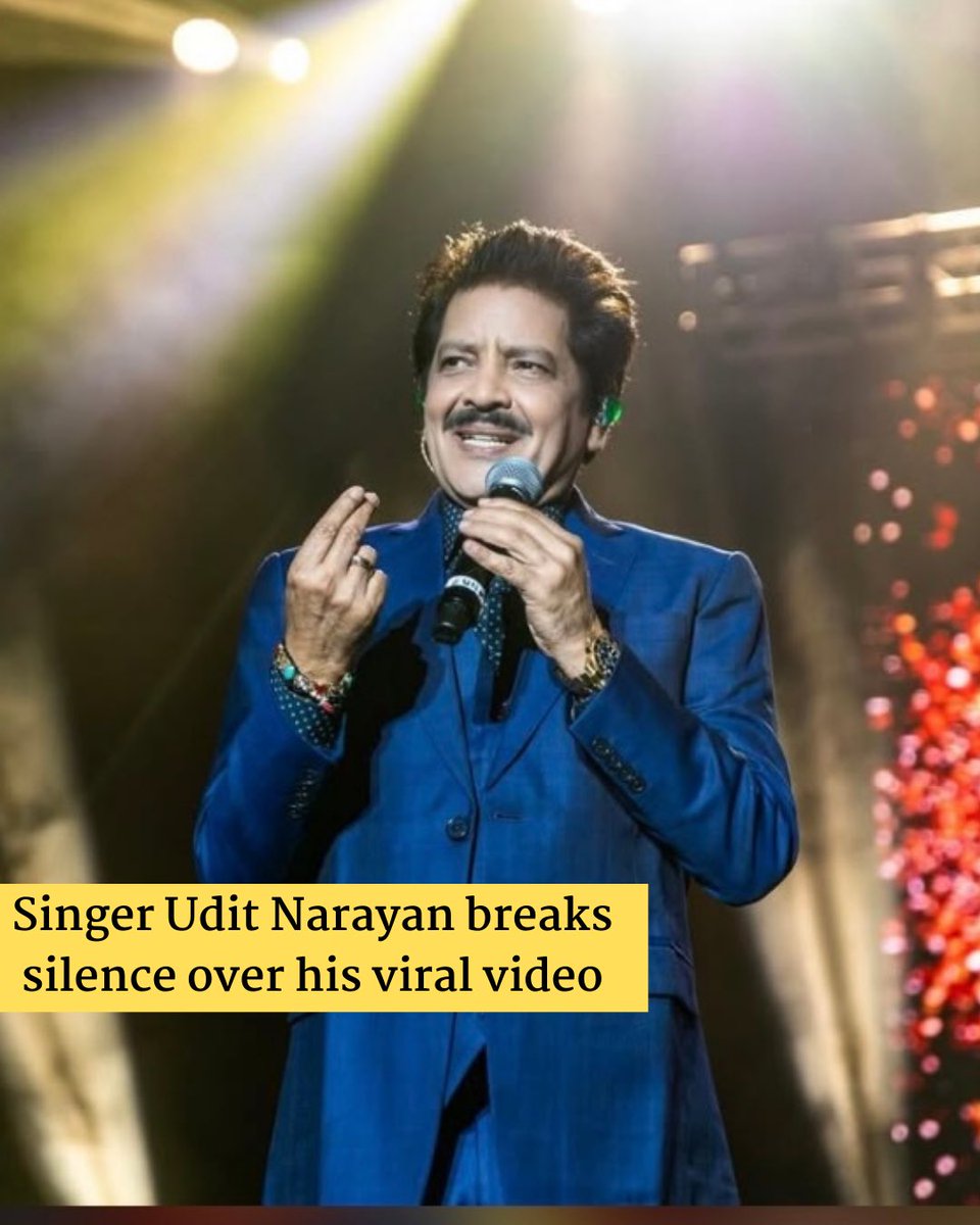 bombaytimes's tweet photo. Singer Udit Narayan faces backlash from netizens after a clip of him kissing female fans during his performance of Tip Tip Barsa Pani at event went viral

Read: https://t.co/2QQcXP7j8X

#UditNarayan #UditNarayanLive #trending #News #Music https://t.co/AmCNr3qifM