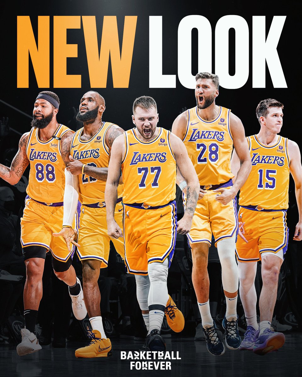 The NEW LOOK Los Angeles Lakers 🔥