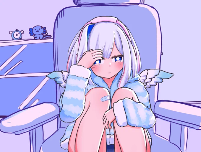 前髪が気になる#かなたーと 