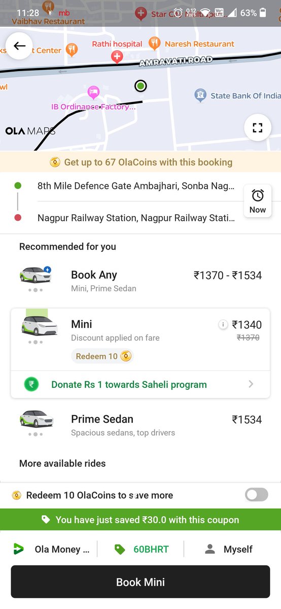 UPSC_IES's tweet photo. One of example of  #AI historical #dataanalysis wherein  'customer past travel history and frequent uses may lead to high cost to the users.'  instead of discount as company may think user has no choise that's why he/she using company service so rate hiked @Olacabs @ola_supports https://t.co/psKBxyld0x