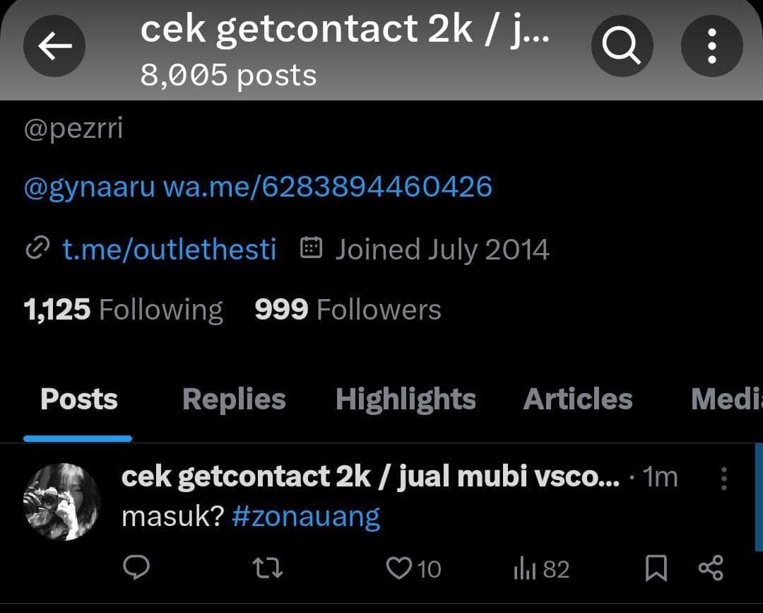 WTS ACC BA F900 MASUK HT

87k

x.com/pezrri

- go green
- masuk htmt deres
- vemail, dom gmail
- acc ba bekas pribadi
- no selective buyer 
- no minus siap pakai