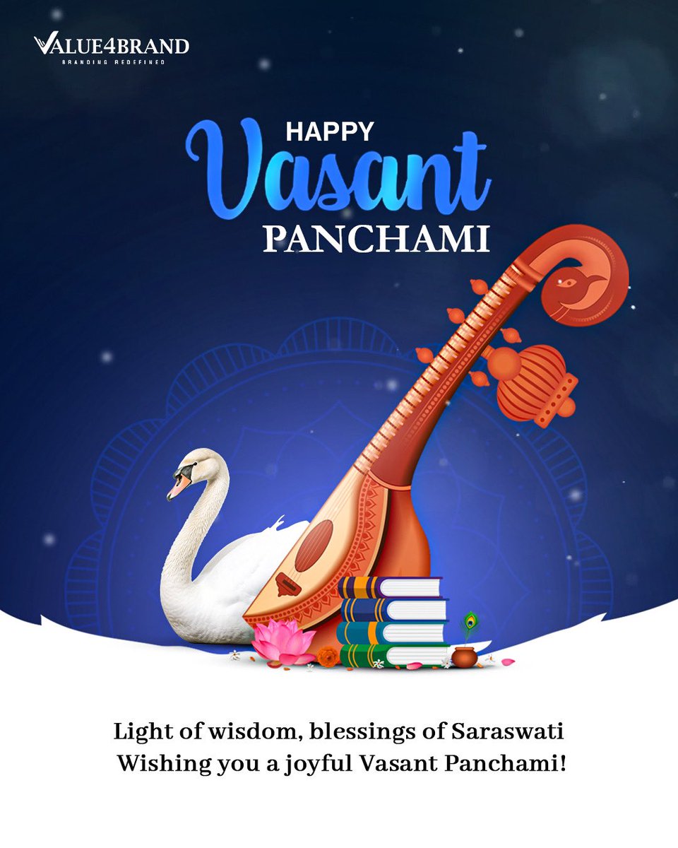 Here’s to the season of blooming flowers and fresh beginnings! 🌼 

Happy Vasant Panchami! Let the colors of this day fill your life with brightness, wisdom, and new opportunities. 🌟

#vasantpanchami #vasantpanchmi #saraswatimaa #saraswatimata #saraswatipuja #VasantPanchami2025