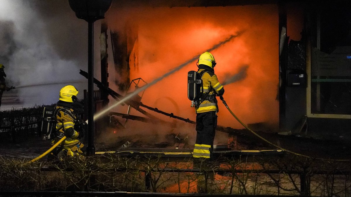 Grote brand in Druten