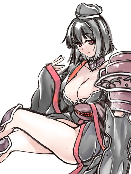 Д◎) こう!! …こう?(ヲイ
#引用rtした人の絵を自分の絵柄でリメイクする 