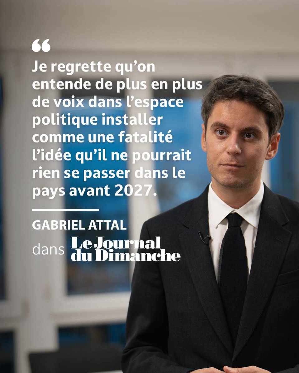 MohamadParis20's tweet photo. ✅️ @GabrielAttal a raison : en #France on ne peut rester immobile. Dans nos quartiers populaires et ailleurs, ceux qui bossent dur ne doivent etre le plus pressurisés. Moins de fiscalité sur le travail, plus d’opportunités et une vraie égalité réelle des chances. https://t.co/QjFuk6FWv2
