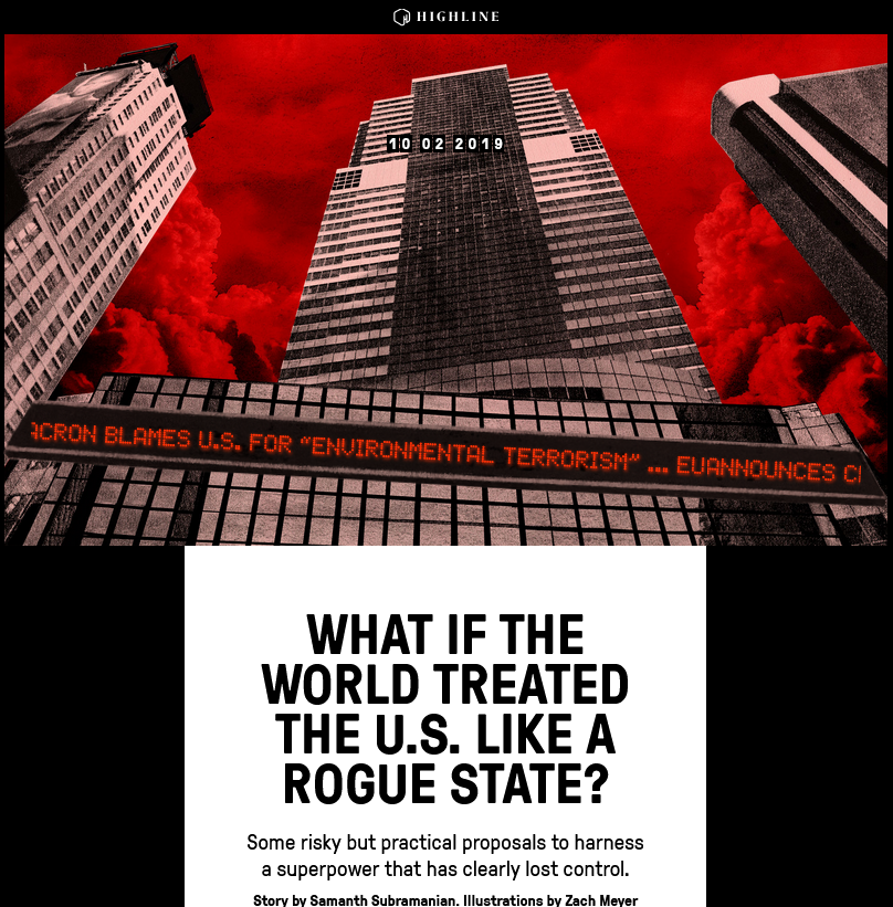 I wrote this for <a href="/RachelMorris/">Rachel Morris</a> in 2019, not expecting it to be even more relevant in 2025.

And yet, with Canada levying tariffs on the US and Denmark threatening to cut off Ozempic and shipping, here we are. 

(Link in the next tweet.)