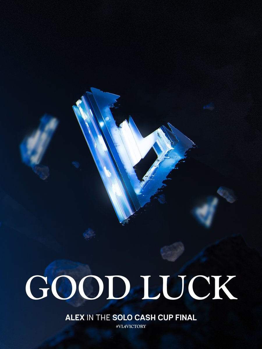 Good luck <a href="/Zalexfn97/">Alex</a> in the Solo Cash Cup final! 🍀

#gloriousVLRS💎