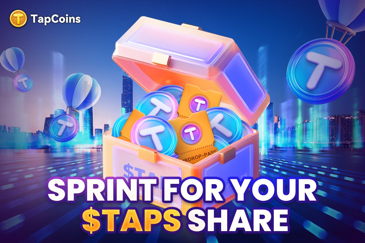 theTapCoins's tweet image. 🎯Secure Your $TAPS Share—It Starts with the Airdrop!🔥

⏳Time is ticking! Airdrop-Pass is your ticket to more $TAPS before listing!
✔️Log in daily &amp;amp; complete tasks to earn more Passes.
Your efforts now shape your future!💰
Act fast and claim your share🚀 t.me/TapCoinsBot
