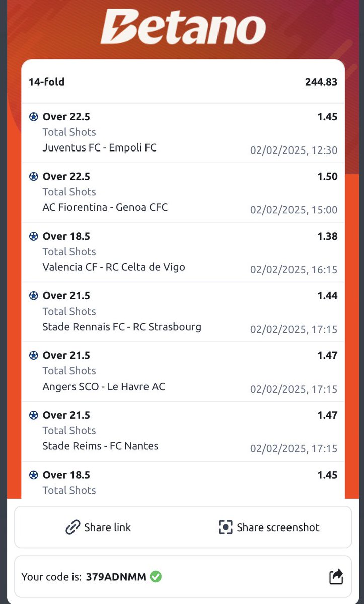 DavsmartMEDIA_1's tweet image. Let’s go again 

#Code1 - 4LNNS3N3 =1.4k odds
#Code2 - KKTPPYYQ = 1k odds
#Code3 - 379ADNMM = 200 odds 

We pray for 🍀🍀🍀🍀💥💥💥
Retweet for others 🍀🍀🍀🍀💥💥💥