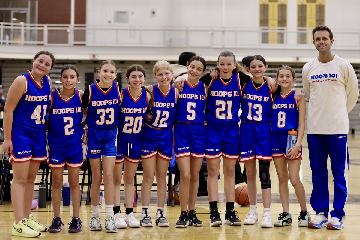 Hoops 101 (@hoops101net) on Twitter photo Really proud of our 6th Grade Girls Group and all of the progress that they have made over the past few years.  The passing, the catching, the cutting, the decision making, and the confidence with the ball - the girls have shown tremendous improvement in all of these areas. Really proud of our 6th Grade Girls Group and all of the progress that they have made over the past few years.  The passing, the catching, the cutting, the decision making, and the confidence with the ball - the girls have shown tremendous improvement in all of these areas.