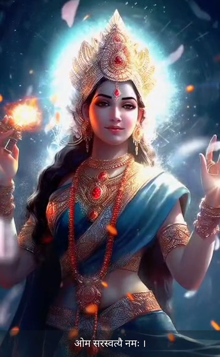 iroshankanwar's tweet photo. आप सभी को वसंत पंचमी की शुभकामनाएं. आज सरस्वती पूजा का शुभ दिन है. वीणावादिनी मां सरस्वती आप सब को विद्या, वाणी और बुद्धि का वरदान दें. नमस्तस्यै नमस्तस्यै नमस्तस्यै नमो नम: #VasantPanchami  #saraswatipuja2025 https://t.co/cb70Vn78iX
