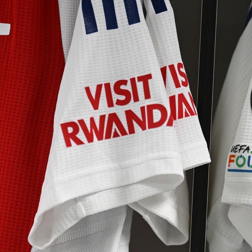 DailyAFC's tweet photo. 🚨 DR Congo’s foreign minister, Thérèse Kayikwamba Wagner, has written directly to the Arsenal owners,  to tell them that their ‘blood-stained’ Visit Rwanda deal is ‘directly responsible’ for the war in DR Congo. 🇨🇩📨

[@SamWallaceTel] https://t.co/OJX6ggWbGY