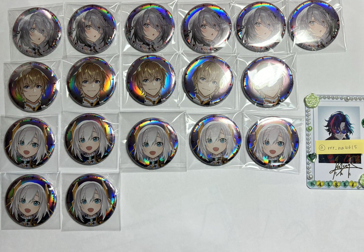 rrr_na4615's tweet photo. 【交換】にじフェス OVERTURE nightstage
画像にてご確認をお願いします。
郵送または会場でのお取引をお願いします。 https://t.co/bHOsVBB1Mq