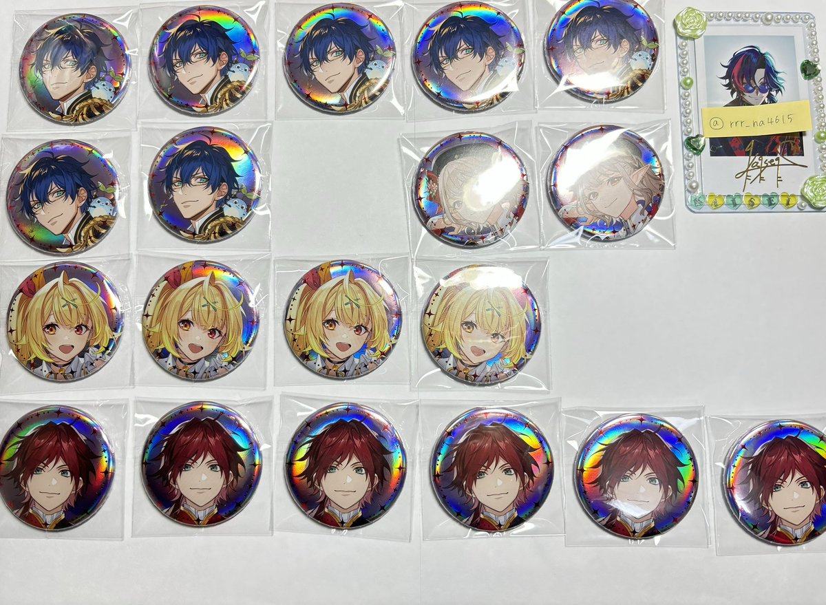 rrr_na4615's tweet photo. 【交換】にじフェス OVERTURE nightstage
画像にてご確認をお願いします。
郵送または会場でのお取引をお願いします。 https://t.co/bHOsVBB1Mq