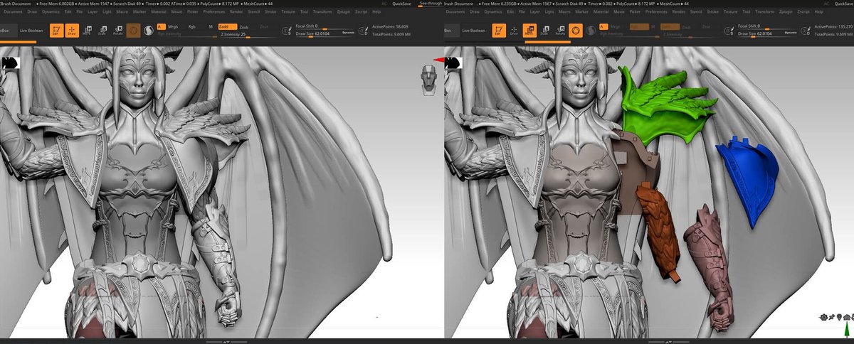 lordcrowndc's tweet photo. Another project
#charactermideling
#3dcharacter
#GameAssets 
#3dsculpting https://t.co/h0uyteVcDI