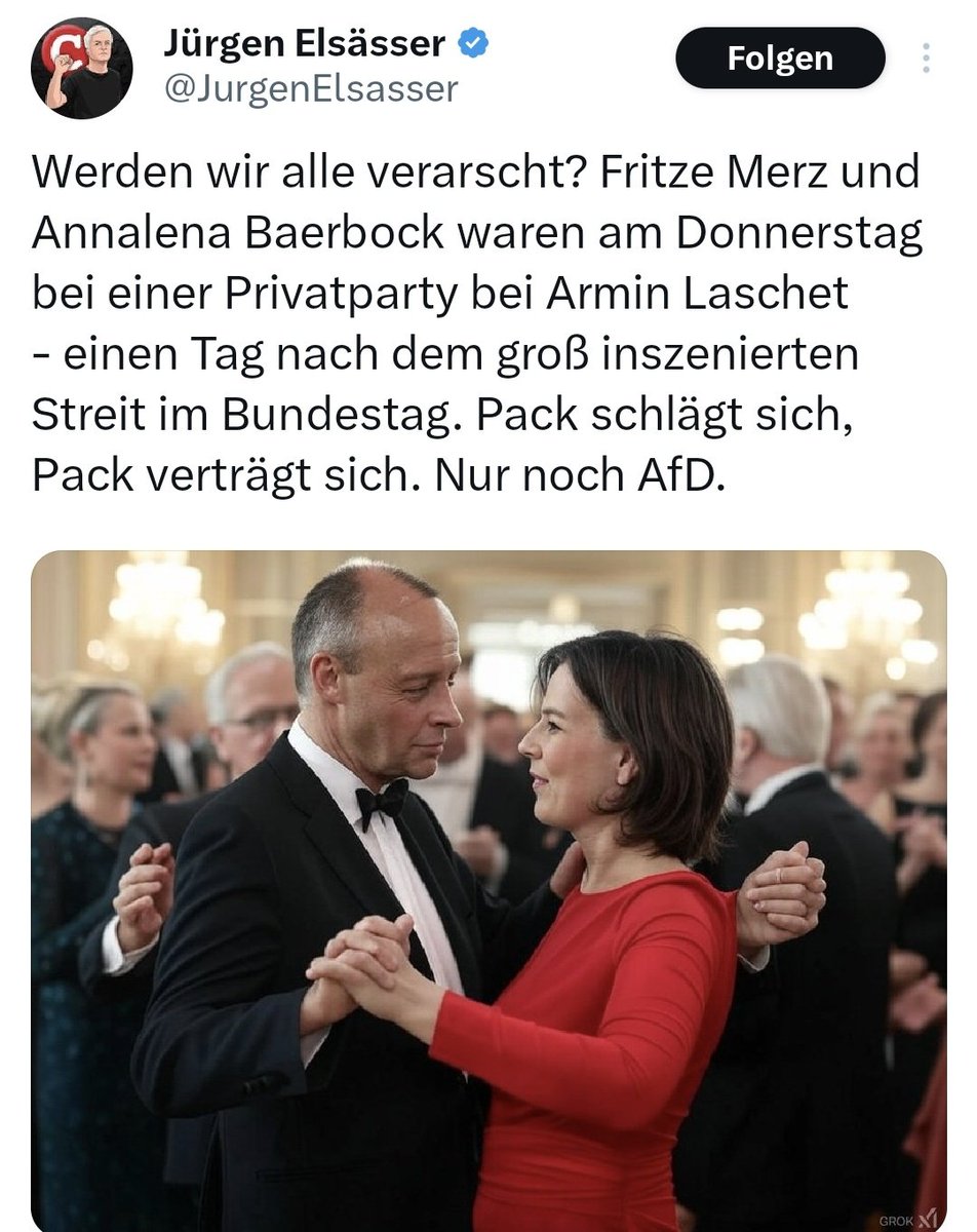 Einfach alles ist Fake – in und um die #AfD.
Seit sie festgestellt haben, dass ihre Fans reihenweise auf KI-Bilder reinfallen, überfluten sie die selbsternannte Herrenrasse täglich mit KI-Bildern und -Videos.